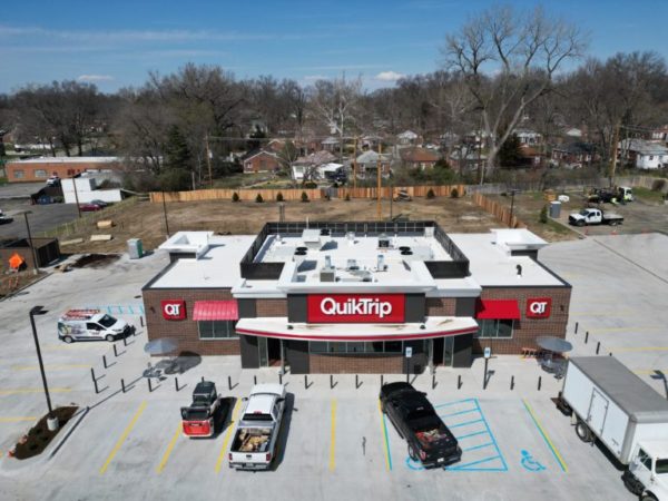 QuikTrip we are constructing in University City is nearing completion.